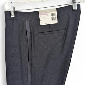 Alfani Men's Slim-Fit Diamond Grid Tuxedo Pants Stretch Navy Blue 32 x 34